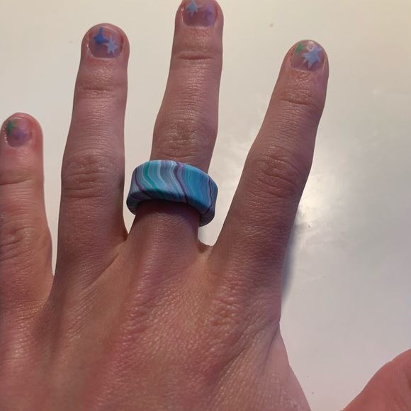 6 handmade polymer clay rings!! - Picture 7 of 7